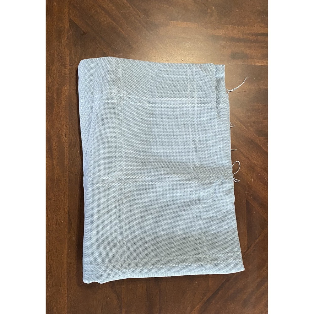 NEW Open Zweigart Afghan Blue 100% Polyacrylic 5"x5" Sq 55" X 45"